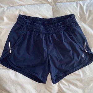 Women’s Athleta Navy Athletic Shorts 3” Inseam